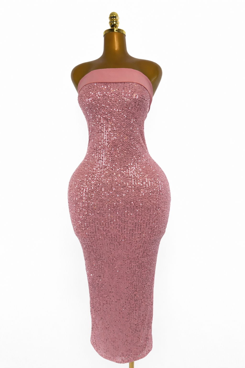 Sequin Evening Dress - ALOZ