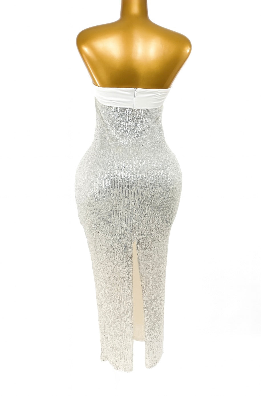 Sequin Evening Dress - ALOZ